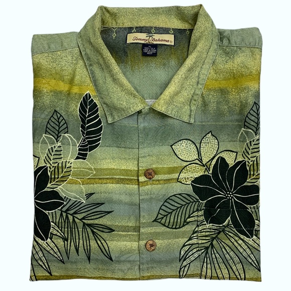 Tommy Bahama Other - SOLD Tommy Bahama Hawaiian Silk Floral Button Down